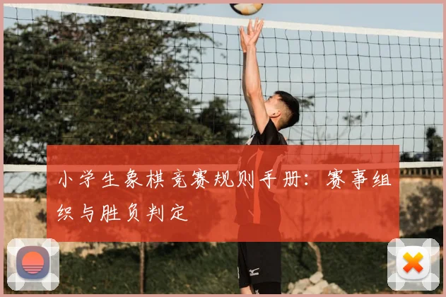 小学生象棋竞赛规则手册：赛事组织与胜负判定